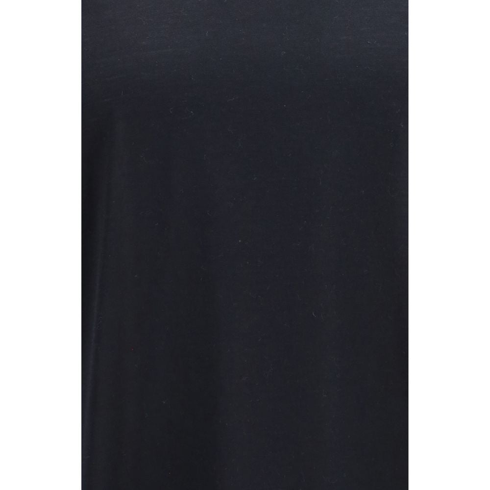 Brunello Cucinelli Black Silk T-Shirt