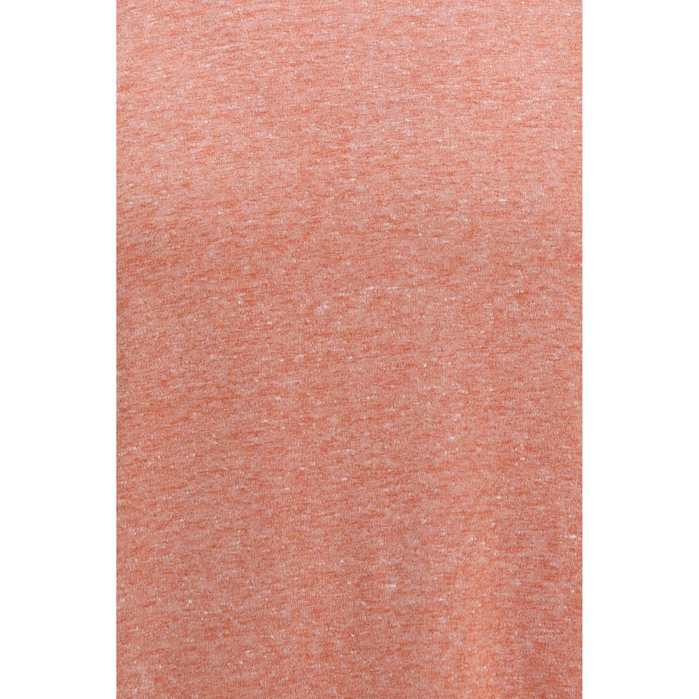 Brunello Cucinelli Orange Cotton T-Shirt