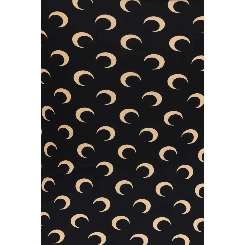 Marine Serre Black Polyamide Casual Dress