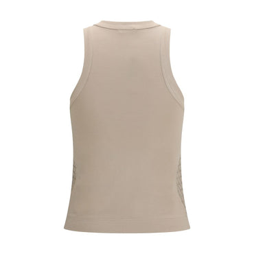 Brunello Cucinelli Beige Cotton T-Shirt