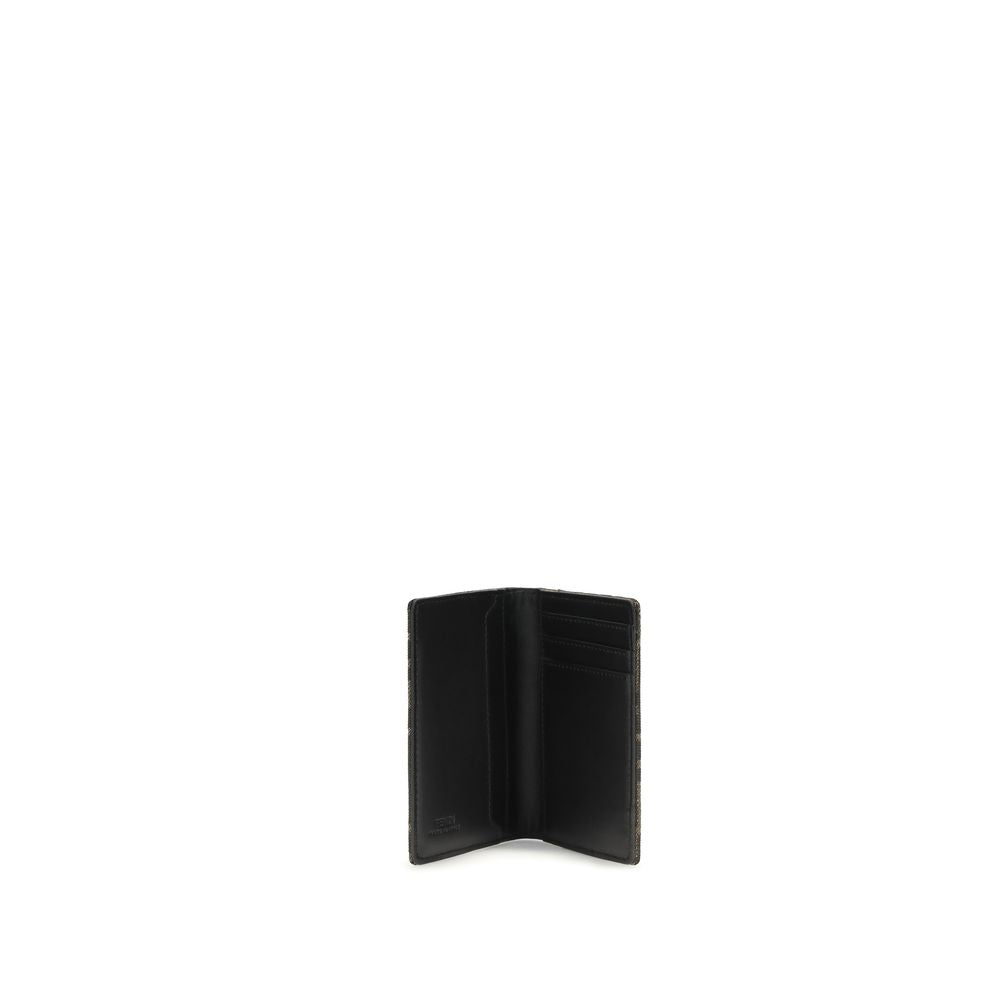 Fendi Bicolor Polyester Wallet