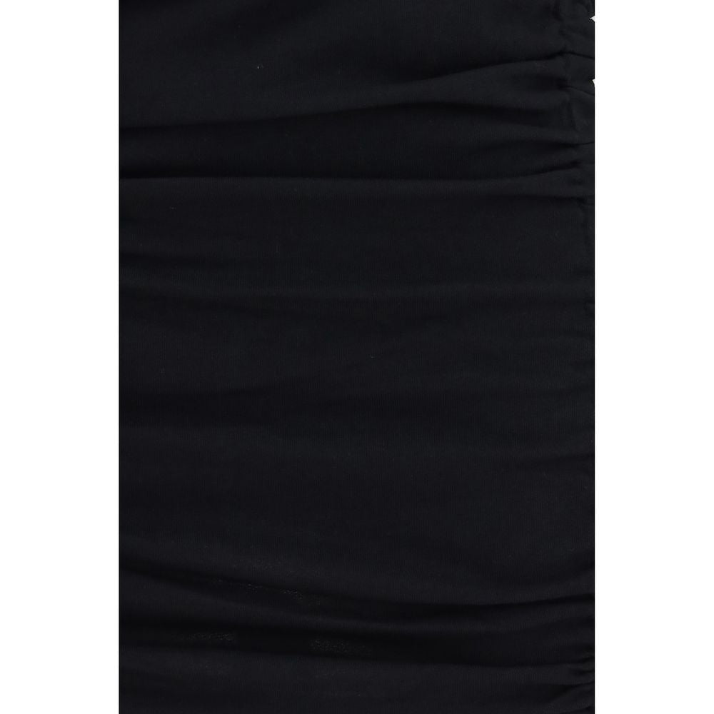 PINKO Black Cotton Casual Dress