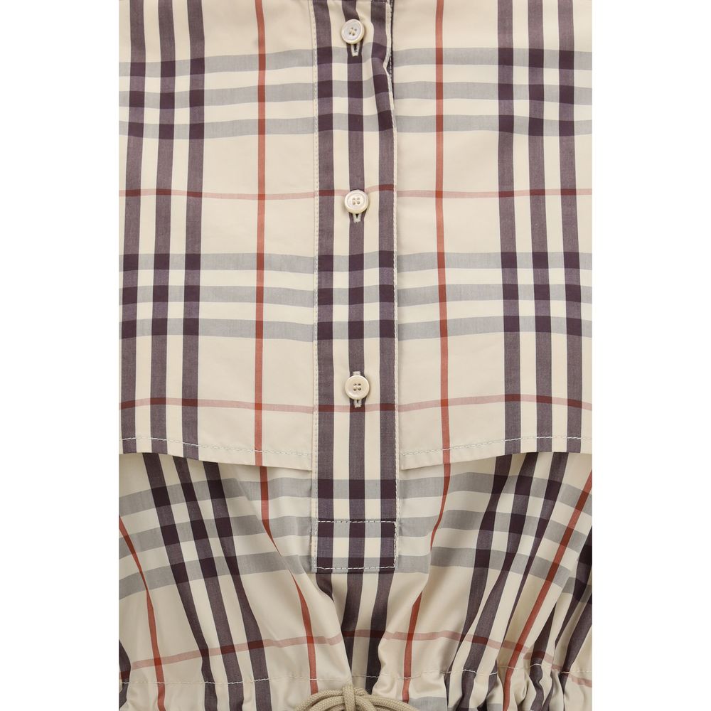 Burberry Beige Cotton Casual Dress