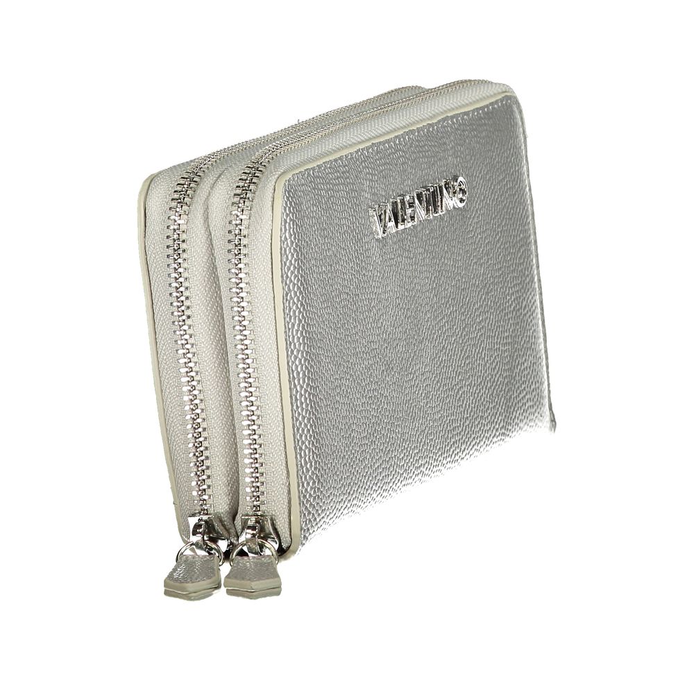 Valentino Gray Polyethylene Wallet