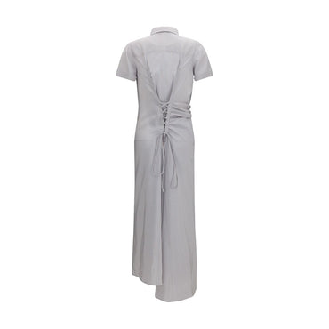 Alexander McQueen Multicolor Silk Casual Dress