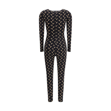 Marine Serre Brown Polyamide Jumpsuit