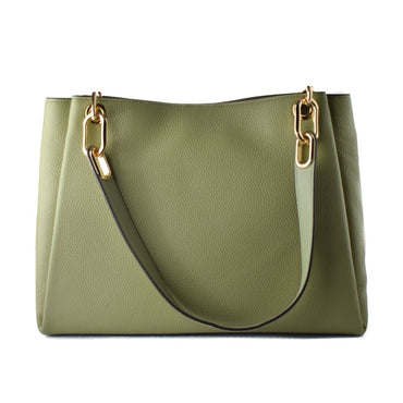 Michael Kors Bicolor Leather Handbag