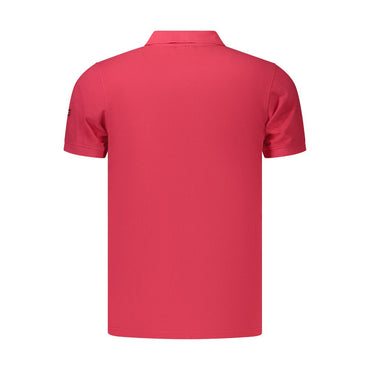 Norway 1963 Red Cotton Polo Shirt