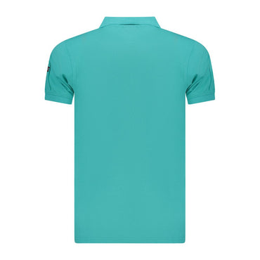Norway 1963 Blue Cotton Polo Shirt
