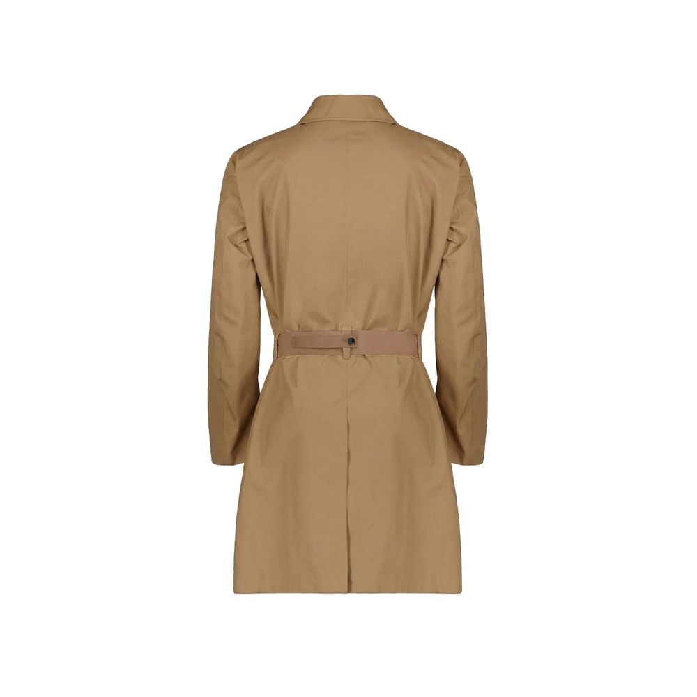 Herno Brown Polyester Coat