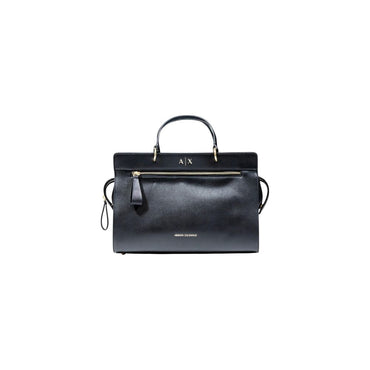 Armani Exchange Black Polyester Handbag
