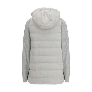 Brunello Cucinelli Gray Polyamide Jacket