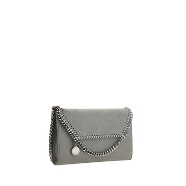 Stella McCartney Gray Polyester Shoulder Bag