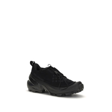 MM6 Black Polyamide Athletic Sneakers