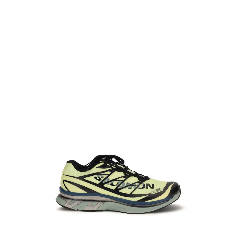 MM6 Black Polyamide Athletic Sneakers