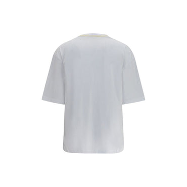 Jacquemus White Cotton T-Shirt