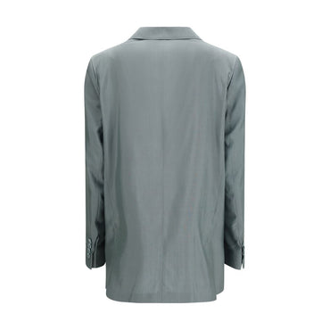 Max Mara Bicolor Wool Oves Aries Blazer