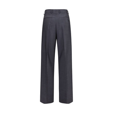 Miu Miu Gray Wool Oves Aries Dress Pants