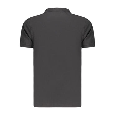 Norway 1963 Black Cotton Polo Shirt