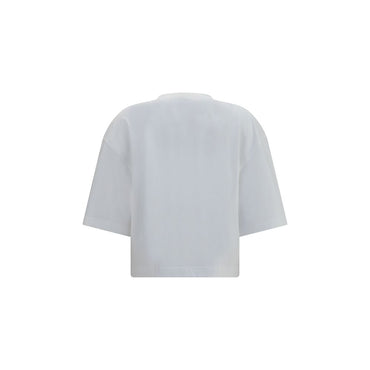 Brunello Cucinelli White Cotton T-Shirt