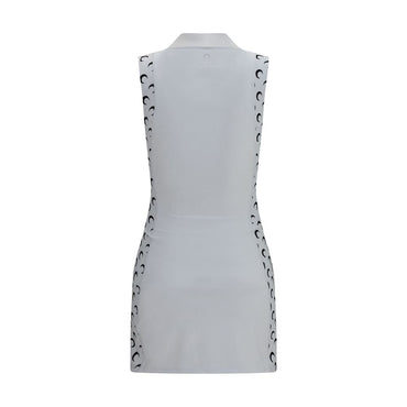 Marine Serre White Polyamide Casual Dress