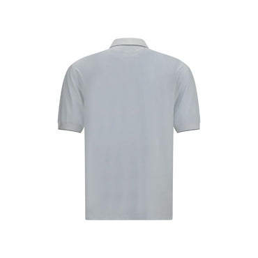 Brunello Cucinelli White Polyamide Polo Shirt