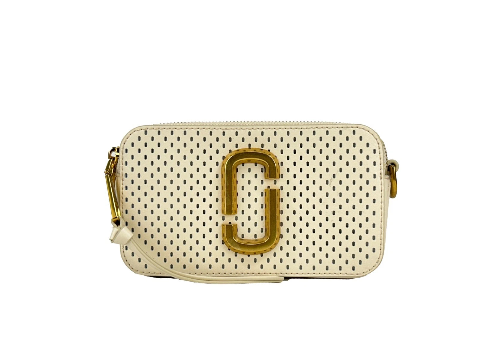 Marc Jacobs The Snapshot Perforated Crossbody Bag