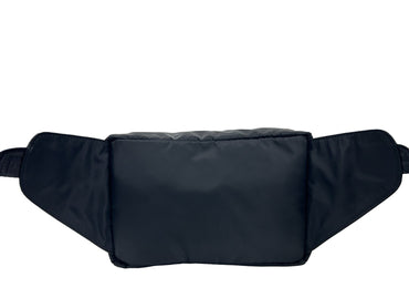 Versace Medusa Black Nylon Belt Bag Waist Fanny Pack Purse