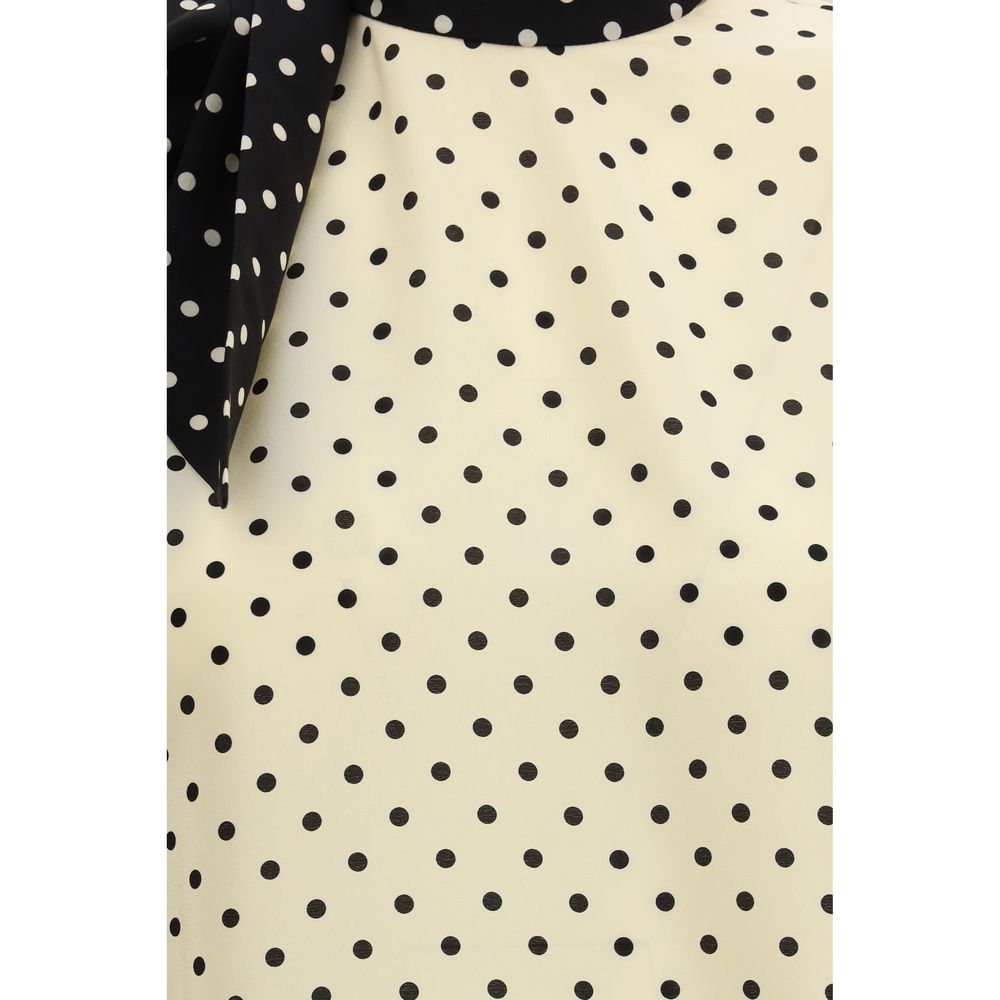 Valentino Beige Silk Blouse