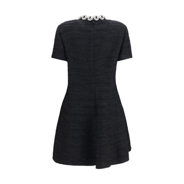 Valentino Black Cotton Casual Dress