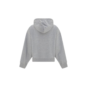 Ganni Gray Cotton Sweatshirt
