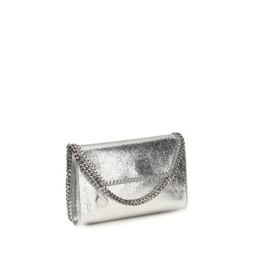 Stella McCartney Silver Polyester Shoulder Bag
