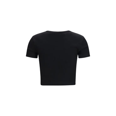 Fendi Black Cotton T-Shirt