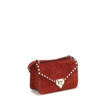 Valentino Garavani Multicolor Suede Leather Shoulder Bag