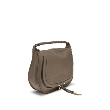 Chloé Beige Calf Leather Bos Taurus Shoulder Bag