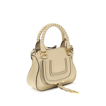 Chloé Beige Calf Leather Bos Taurus Shoulder Bag
