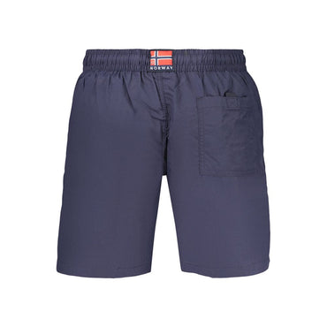 Norway 1963 Blue Polyamide Swim Shorts
