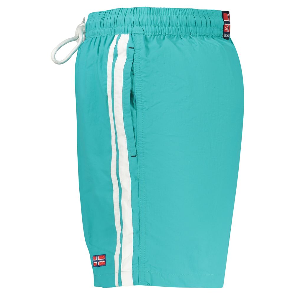 Norway 1963 Blue Polyamide Swim Shorts