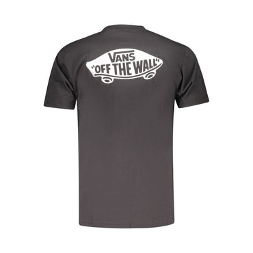 Vans Black Cotton Men's T-Shirt