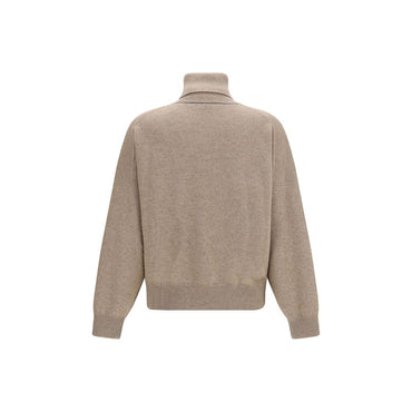 Brunello Cucinelli Brown Cashmere Turtleneck