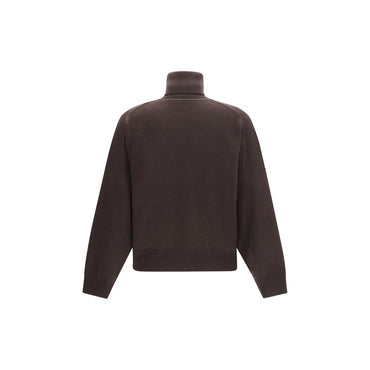 Brunello Cucinelli Brown Cashmere Turtleneck