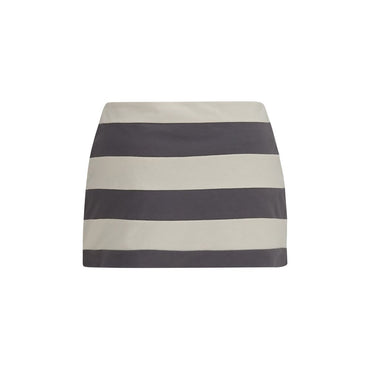 Miu Miu Multicolor Cotton Mini Skirt