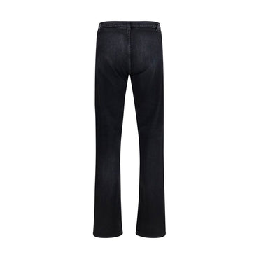 Gucci Black Cotton Flared Jeans