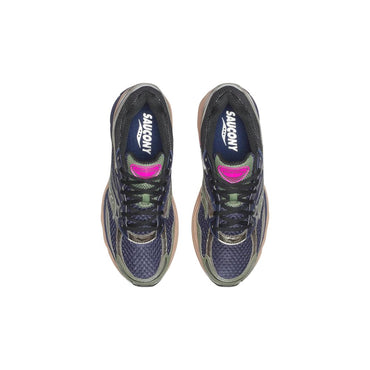 Saucony Blue Synthetic Athletic Sneakers