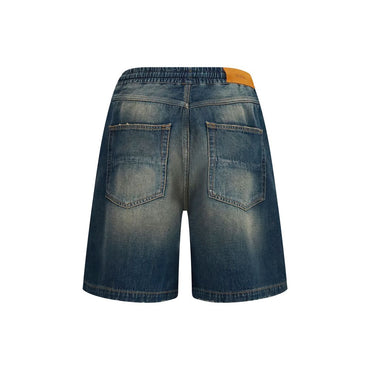 Amiri Blue Jean Bermuda Shorts