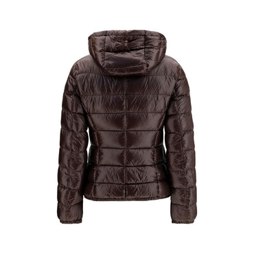 Herno Brown Polyamide Full-Length Jacket