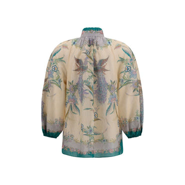 Zimmermann Multicolor Cotton Pattern Shirt