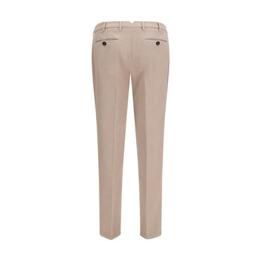 Brunello Cucinelli Beige Cotton Casual Pants