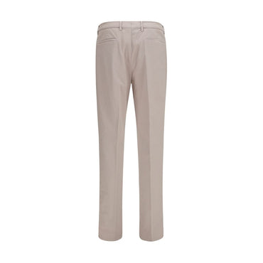 Brunello Cucinelli Beige Cotton Chino Pants