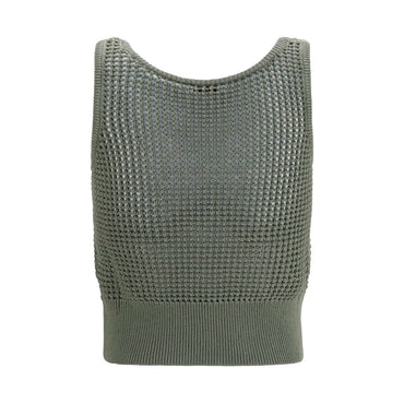 Brunello Cucinelli Bicolor Cotton Tank Tops